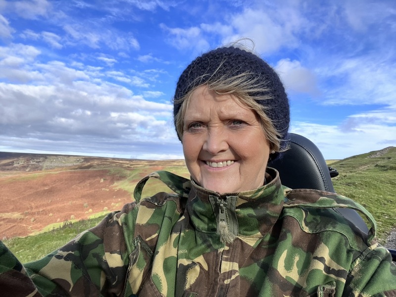 Accessible outdoors advocate Debbie North from the charity Access the Dales