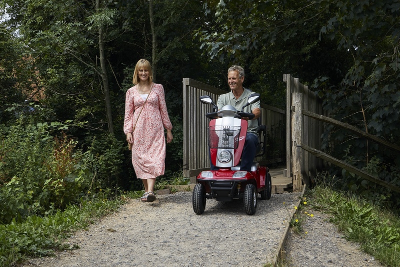 With a scooter you can re-discover your freedom and look forward to the warmer weather.   